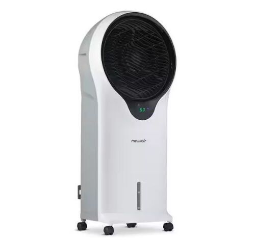NewAir 470 CFM, 3 speed Portable Evaporative Cooler and Fan for 250 sq. ft. Cooling Area