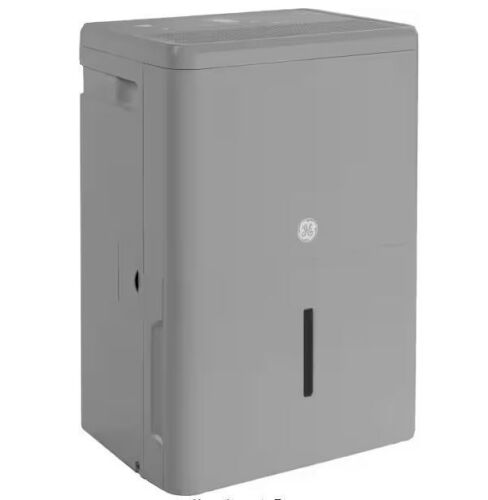 GE 50-Pints for Wet Rooms Up To 4500 sq. ft. Residential Dehumidifier with Bucket in Gray Wi-Fi, ENERGY STAR