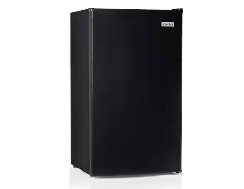 IGLOO 18 in. Width 3.2 cu.ft. Black Mini Refrigerator in Black