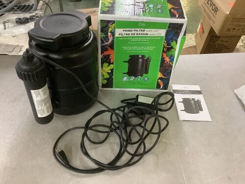 TOTALPOND 1200 Gal. Complete Pressurized Pond Filter with UV Clarifier