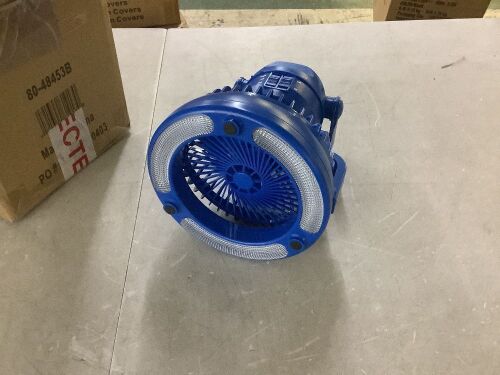 Wakeman Outdoors Portable 2-in-1 LED Camping Lantern with Fan
