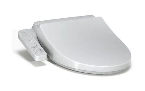 TOTO A2 Washlet Elongated Electronic Bidet Toilet Seat with Warm Water Cleansing, Cotton White