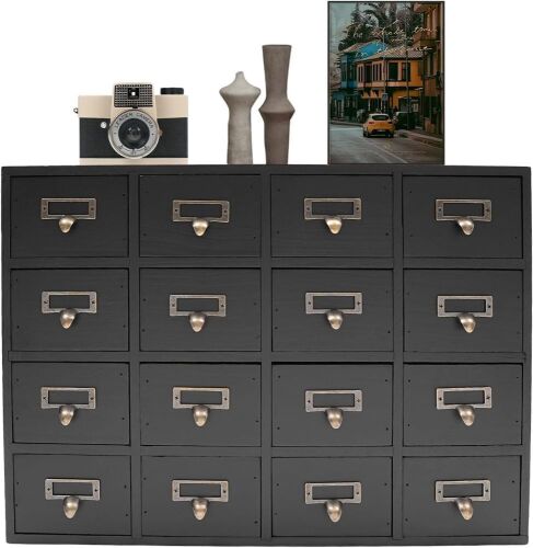 16 Drawer Apothecary Cabinet