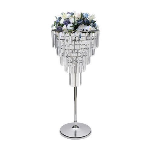5 Tier Round Metal and Acrylic Display Stand