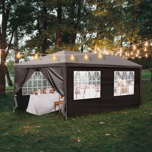 10'x20' Outdoor Party Tent with 6 Removable Sidewalls