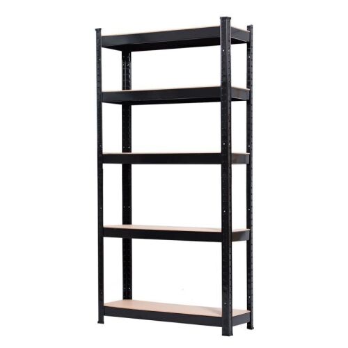 5-Tier Shelving Unit 27.5"L x 12"W x 59"H, Capacity for 1500 lbs