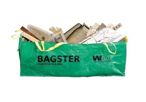 WM Bagster Dumpster in a Bag (Holds up to 3,300 lb.)