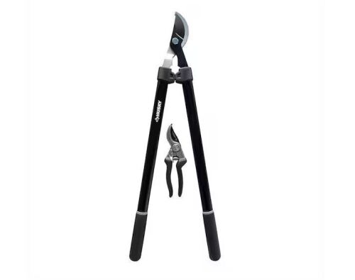 Husky 2-Piece Garden Tool Set (Lopper and Pruning Shears)