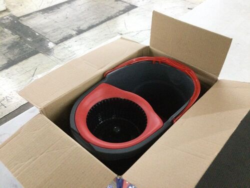 O-Cedar EasyWring Microfiber Spin Mop with Bucket System