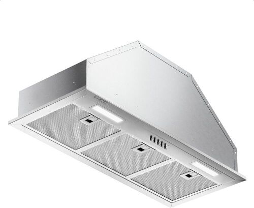 VIKIO Range Hood Insert 30 Inch 900 CFM, 5-Layer Aluminum Mesh Filter, Ducted/Ductless Stainless Steel Built Kitchen Vent, 3-Speed Push Button Controls&LED Lights