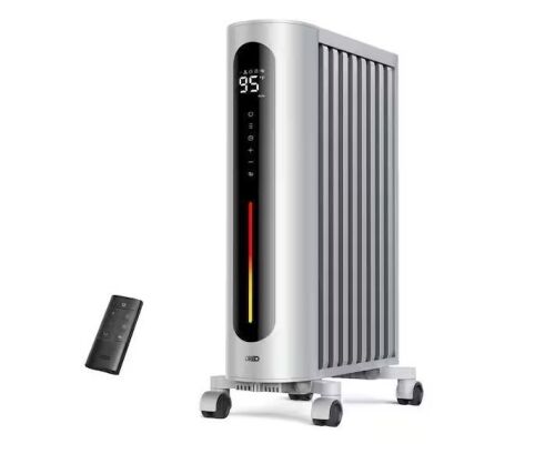 DREO 1500-Watt Portable Space Oil Filled with Remote Control, Overheat and Tip-Over Protection
