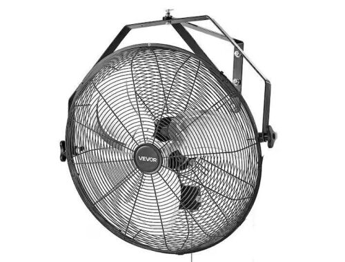 VEVOR Industrial Wall Mount Fan, High Velocity 4650 CFM with 3-Speeds