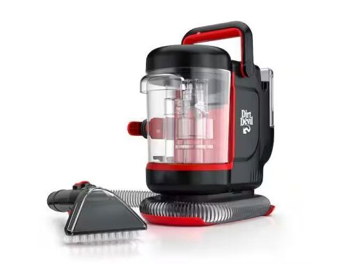 Dirt Devil Portable Corded Spot Carpet Cleaner for Carpet and Upholstery with Powerful Suction