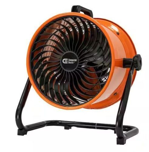 Commercial Electric 10 in. 3-Speed High Velocity Turbo Fan