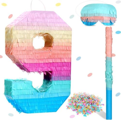 16 Inch Number 9 Piñata