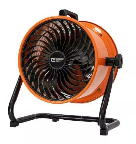 Commercial Electric 10 in. 3-Speed High Velocity Turbo Fan