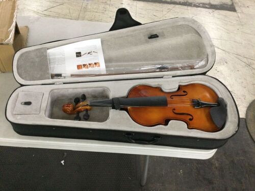 Glarry GVA101 15 inch Acoustic Viola Natural