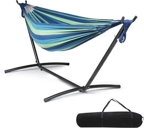 ONCLOUD Heavy Duty 550 LBS Double Hammock with Stand