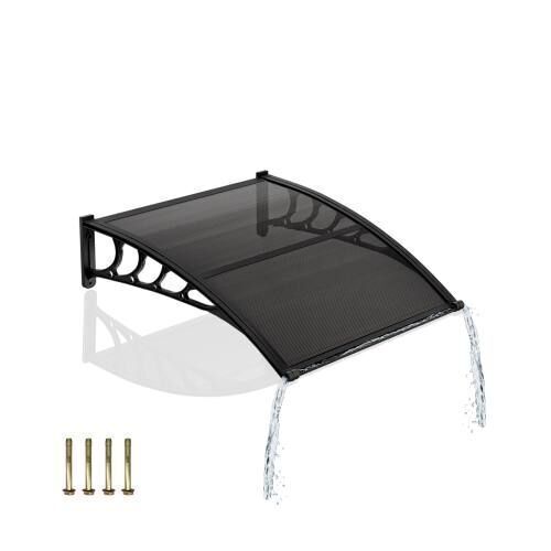 39.4 x 39.4 Inch Window Awning Canopy