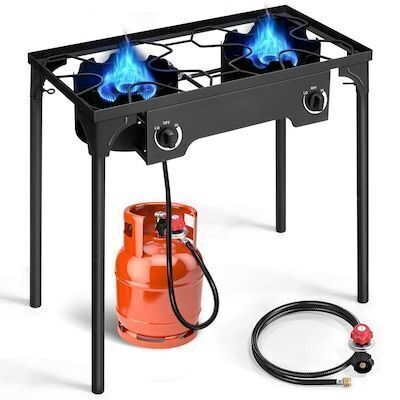 2 Burner High Pressure Propane Outdoor Stove