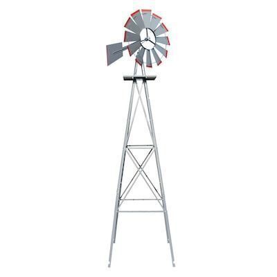 8ft 12-Blade Ornamental Windmill