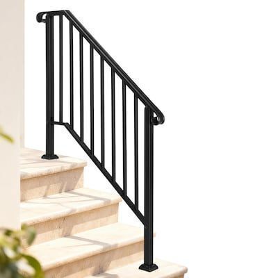 VINGLI 3-4 Steps Handrails for Outdoor