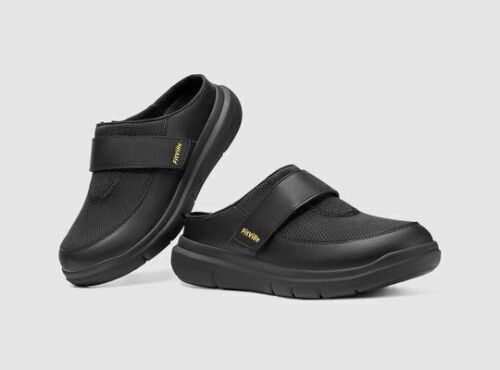 FitVille Men's EasyTop V1 Diabetic Slipper, Size 11 W