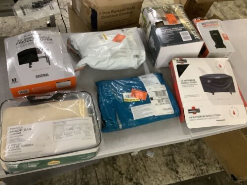 Lot of Outdoor Covers & Shade Sail - Uninspected