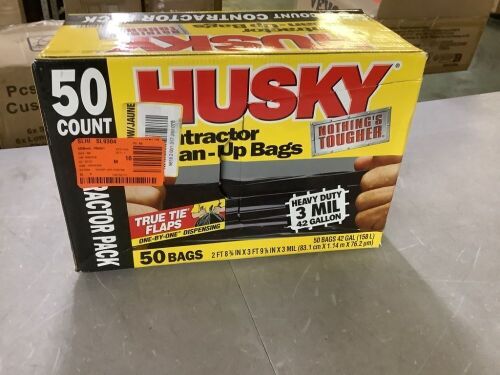 Husky 42 Gal. Contractor Bags (50-Count)