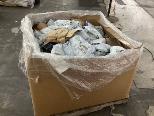 Pallet of Clothing Items, High Piece Count