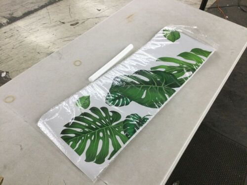 Large Green Tropical Jungle Leave Wall Decal
