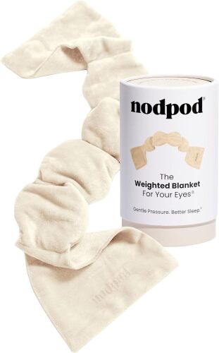 nodpod Patented Gentle Pressure Sleep Mask, Weighted Eye Mask