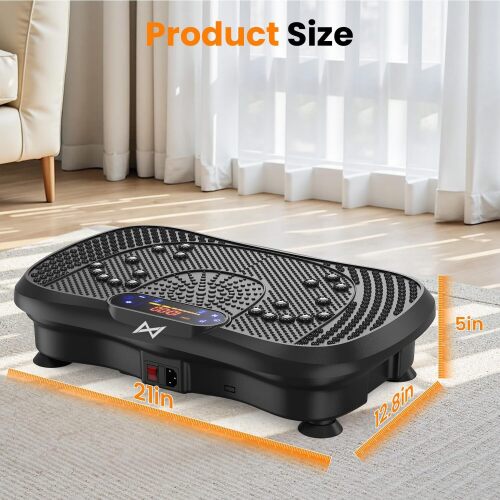 AXV Vibration Plate Exercise Machine Fitness Platform Body Vibrating Board