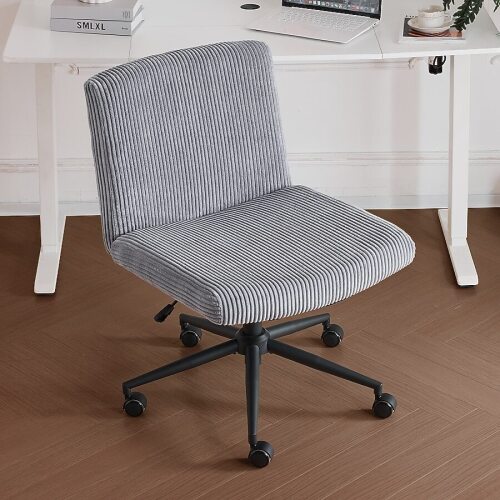 VINGLI 24.02 Inch Make Up Task Office Chair