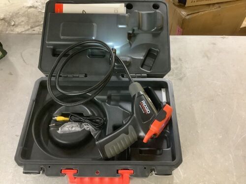 RIDGID CA-25 Micro Visual Inspection & Diagnostic Handheld Camera w/ 2.7 in. Color Display, 4 ft. Fixed Waterproof Camera Cable