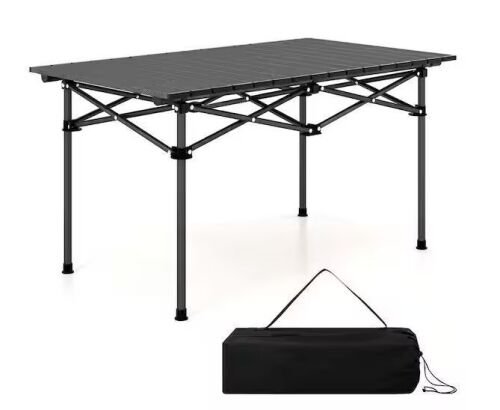 Aluminum Camping Table for 4 to 6-People