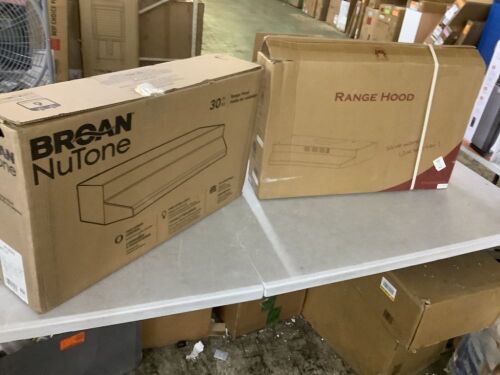 Lot of (2) Range Hoods