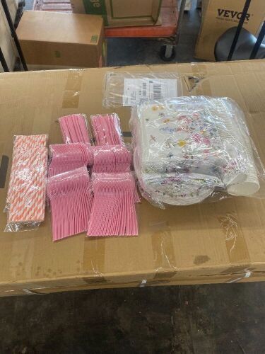 Wildflower Party Supplies for 50