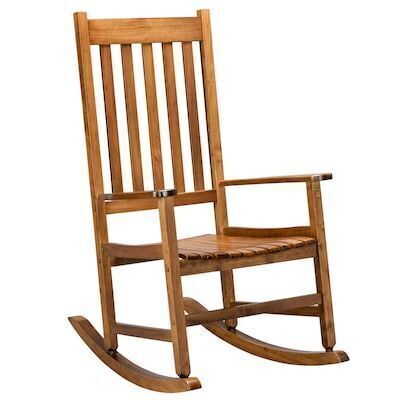 Solid Wood Outdoor Rocking Chair