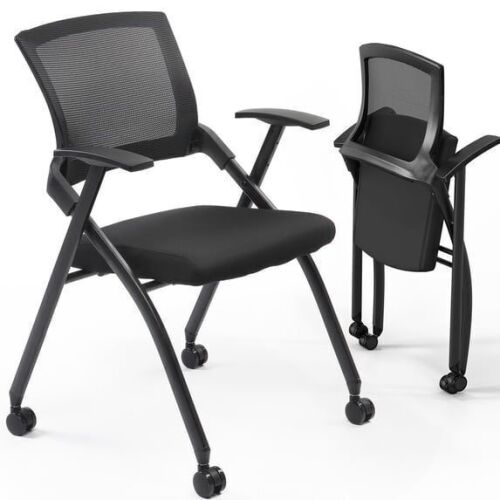 Folding Office Chair with Wheels