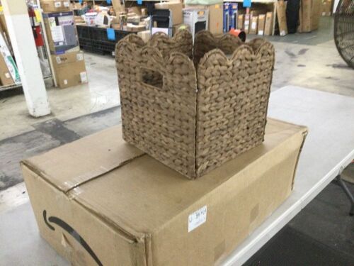 Collapsible Water Hyacinth Storage Baskets
