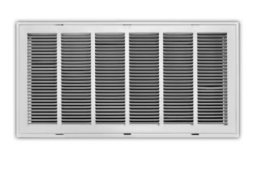 Everbilt 30 in. x 14 in. Steel Return Air Filter Grille in White