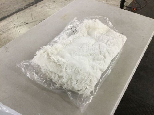 White Throw Blanket