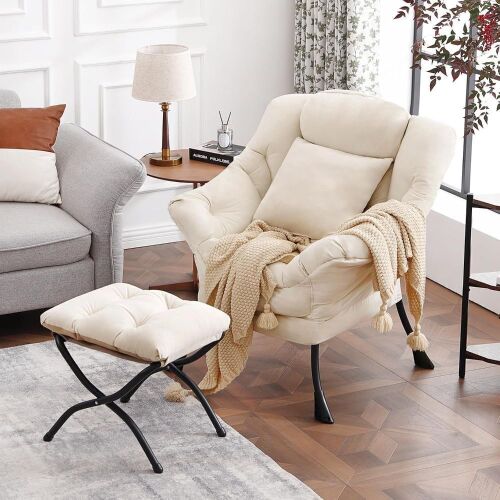 Lazy Chair with Ottoman