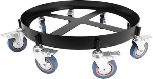 55 Gallon Drum Dolly with 8 Caster Wheels