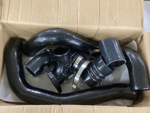 Intake Elbow + Turbo Intercooler Pipe compatible for Ford F-250 6.0L Power Stroke Diesel