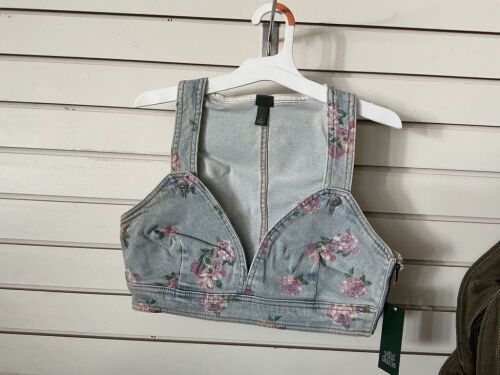 WILD FABLE DENIM VEST, SIZE S, LOT OF 10 CASES (6 PER CASE)