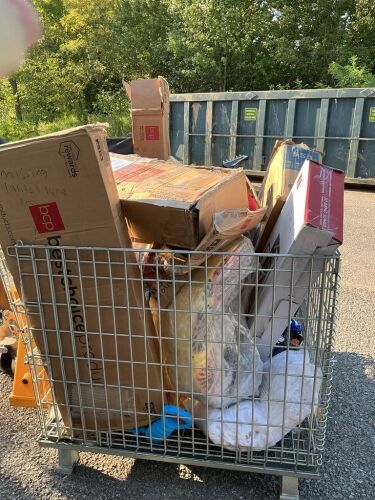Salvage Bin, Items Will Be Broke Or Missing Parts. Wire Bin Not Included