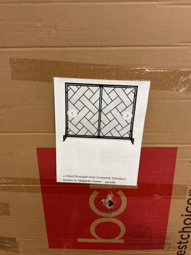 Firelplace Screens, Lot of 3