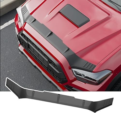 Hood Deflector Compatible with 2016-2023 Toyota Tacoma Hood Protector TPE Shield Replacement for 2016-2023 Toyota Tacoma Accessories